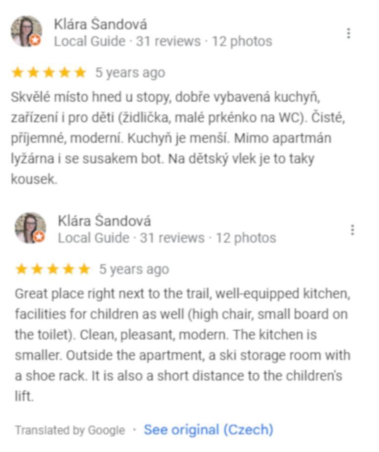 Elements Apartments & Veronika Boží Dar 외부 사진